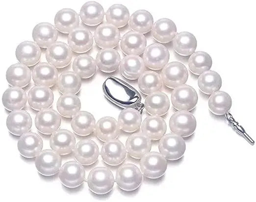 Handmade Freshwater Cultured Pearl Jewelry Set for Women – Elegant Bracelet & Stud Earrings, Wedding & Party Gift
