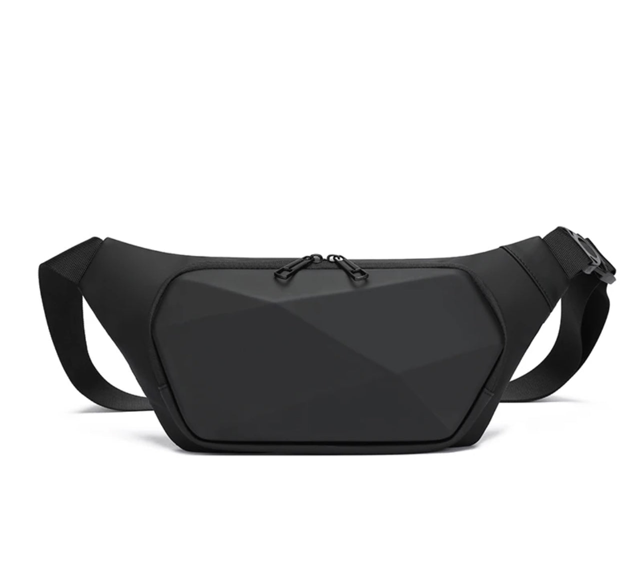 Waterproof Anti-Theft Chest Bag for Men | Nylon Crossbody Sling Bag with Hard Shell | Travel & Everyday Use