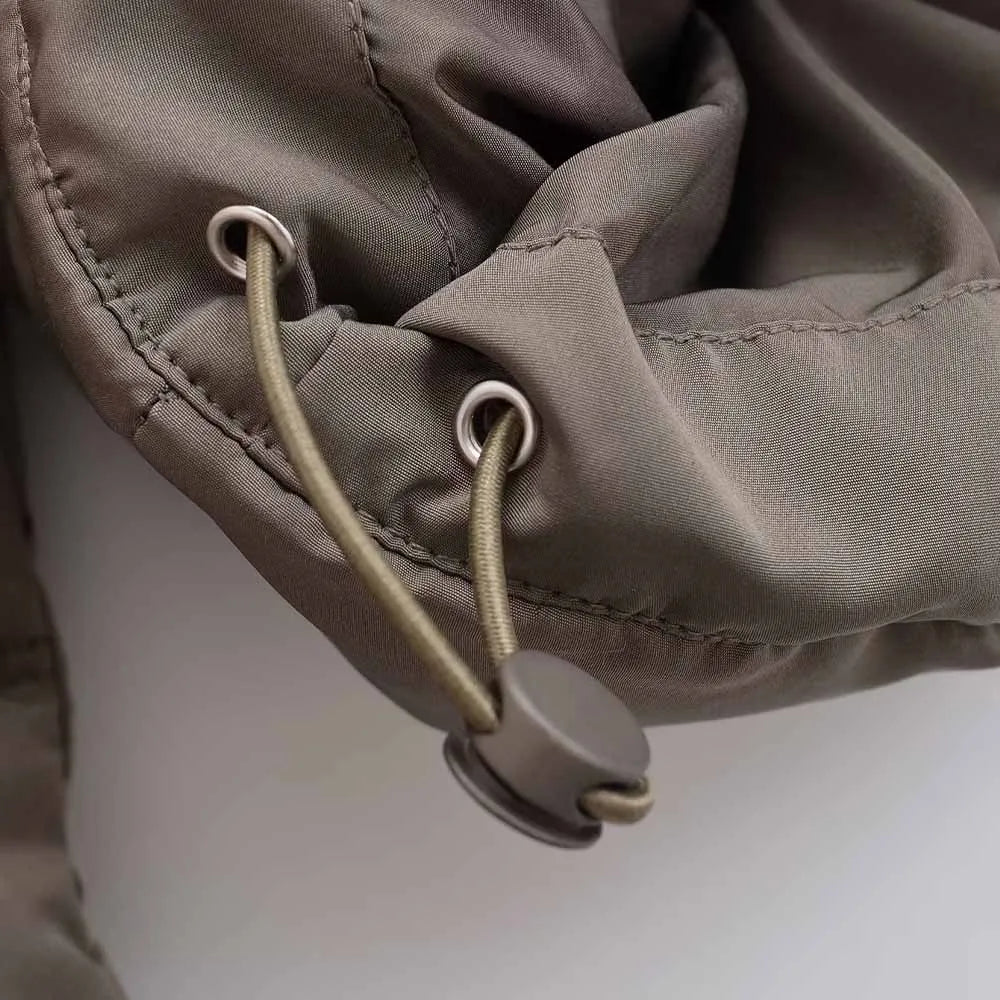 Women's Winter Fashion Double-Layer Cotton Hooded Jacket - Vintage Long-Sleeve Outerwear Coat for Chic Style Alison