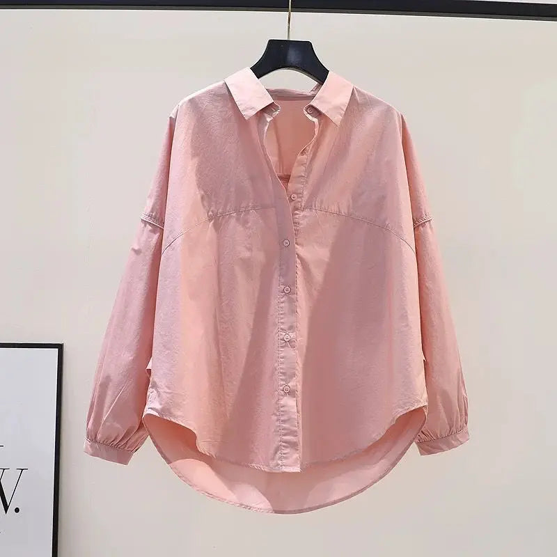 Women Loose Fitting Long Sleeve Top Hanna