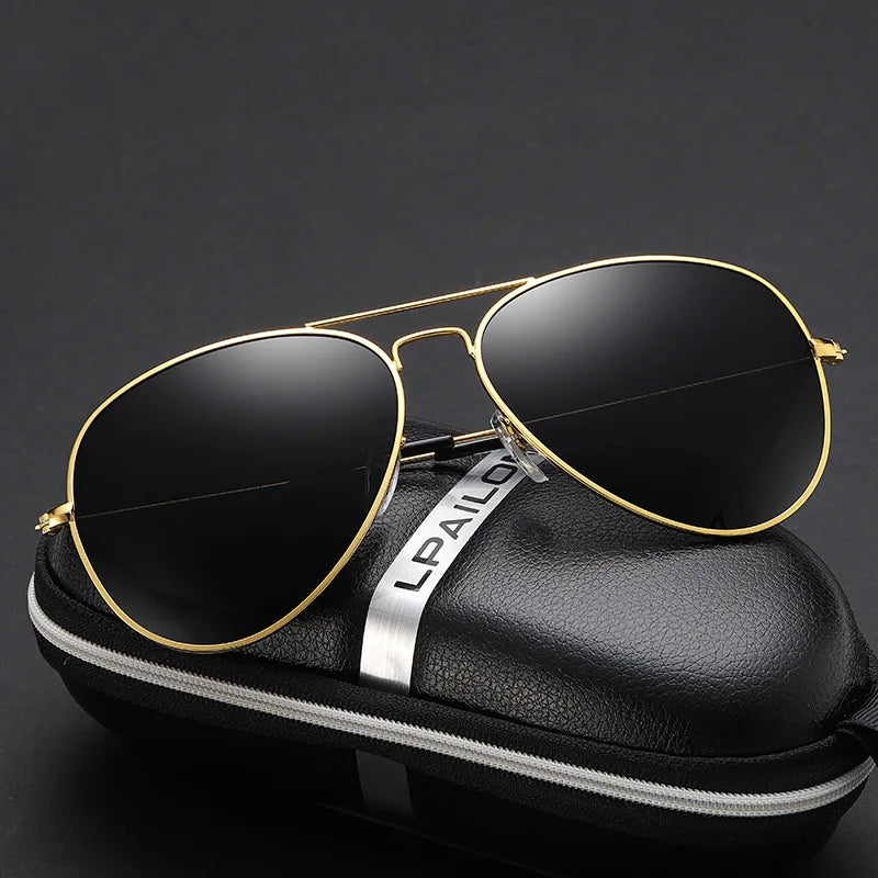 Men's Polarized UV400 Driving Sunglasses - Alloy Frame, TAC Lens, UV Protection, Ideal for Driving, Fishing, and Outdoor Activities Tamlin
