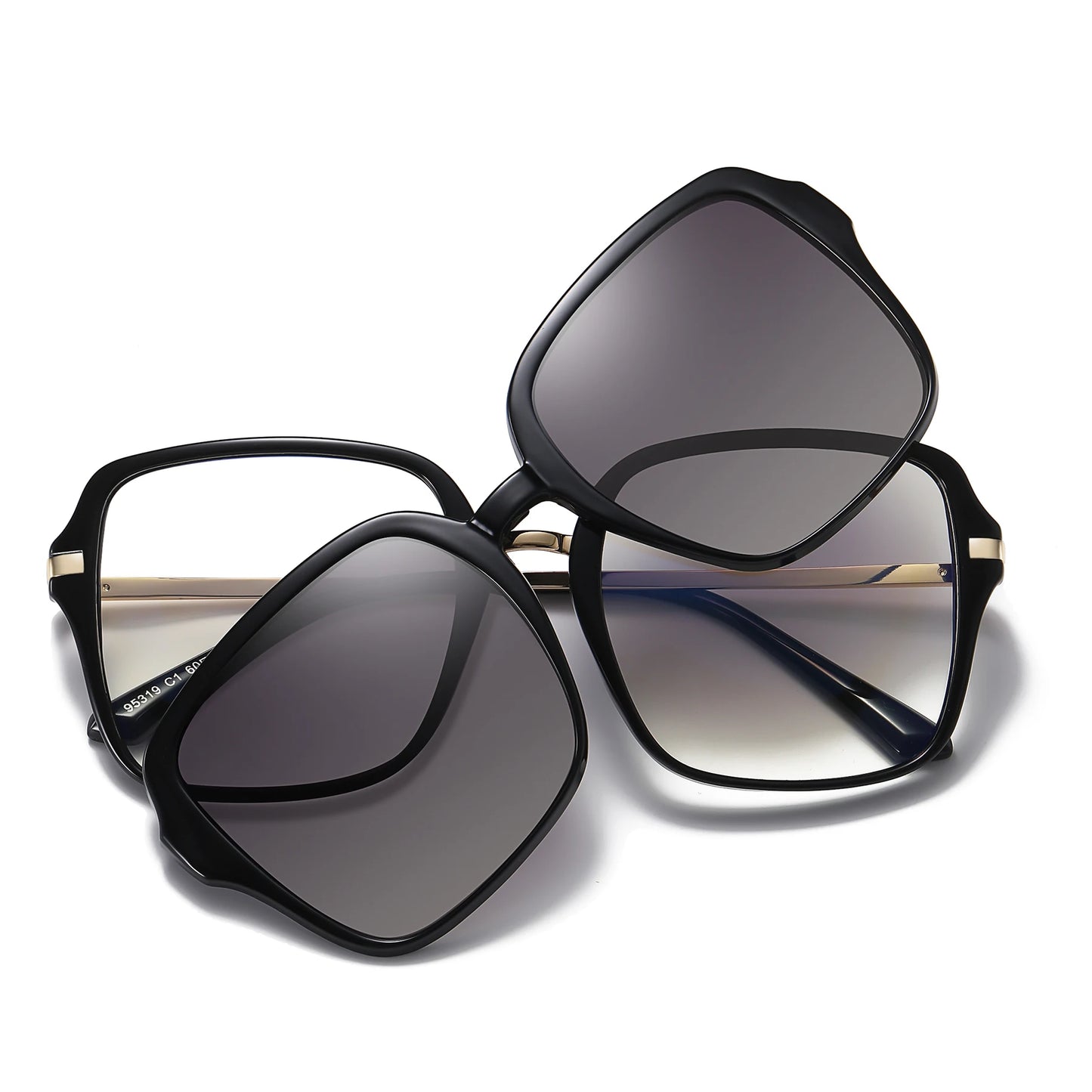 Women’s Polarized Blue Light Glasses with UV400 Protection – High-End TR90 Magnetic Clip-On Eyewear Raiza