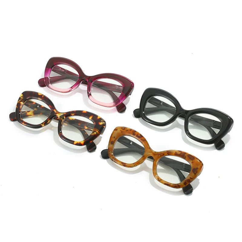 Plastic PC Frame Butterfly Lens Reading Glasses | Oprah Style Fashionable Presbyopia Eyeglasses for Men and Women Allie