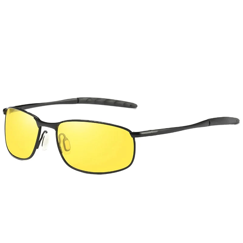 Men's Sports Polarized Sunglasses | UV Protection Blacked-Out Shades for Active Lifestyles Remus