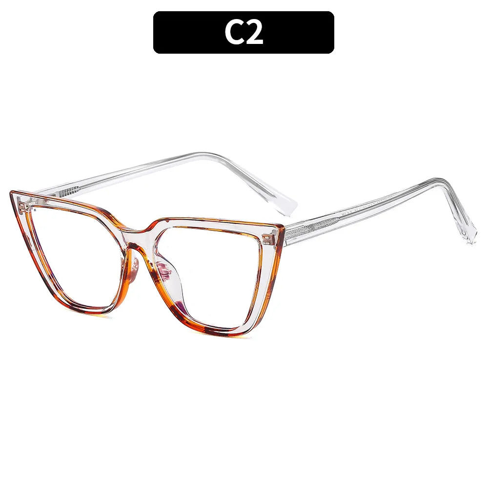Stylish Cat Eye Blue Light Blocking Glasses for Women – High-Quality TR90 Computer Eyewear | Anti-Blue Light Frames Aira