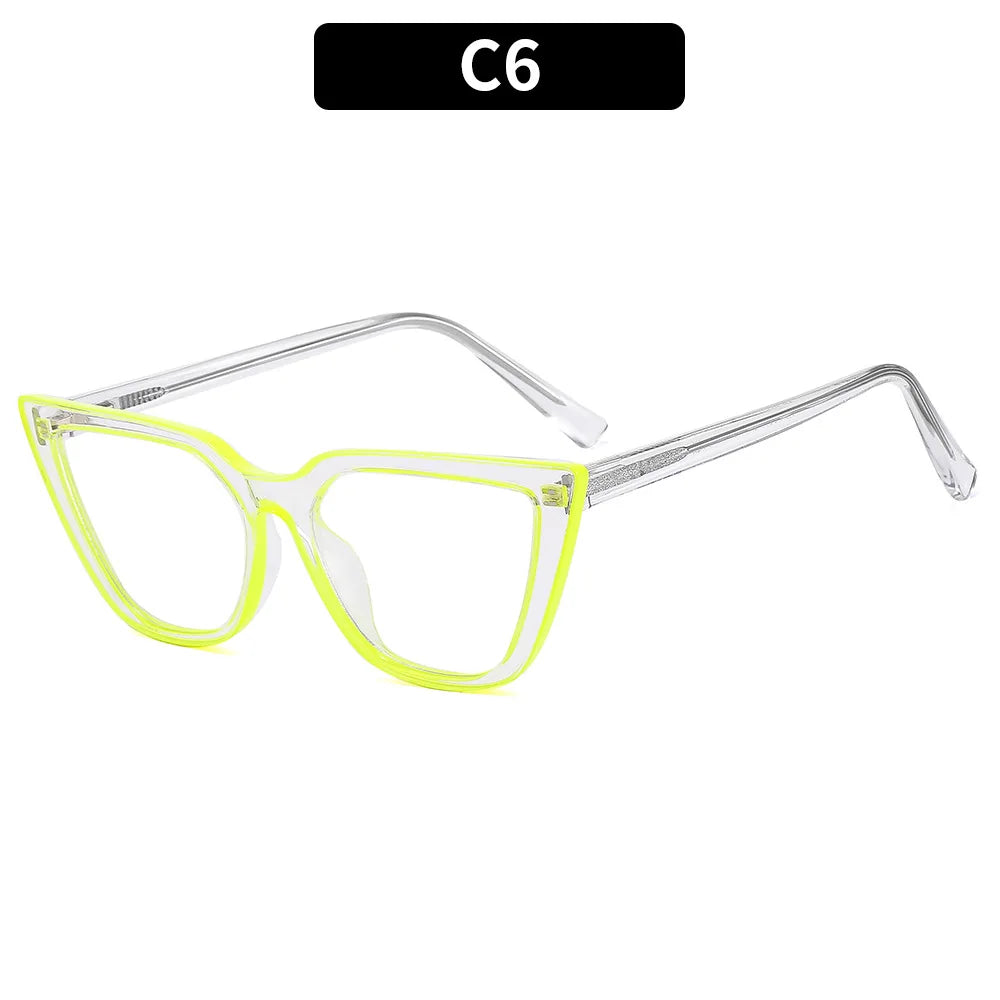 Stylish Cat Eye Blue Light Blocking Glasses for Women – High-Quality TR90 Computer Eyewear | Anti-Blue Light Frames Aira