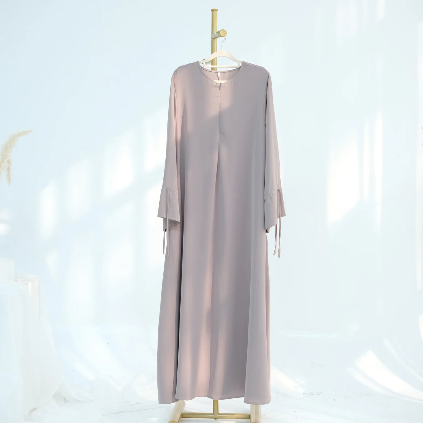 Flounce Sleeve Modest Abaya for Women – Big Hem Islamic Dress for Muslim Women Layla