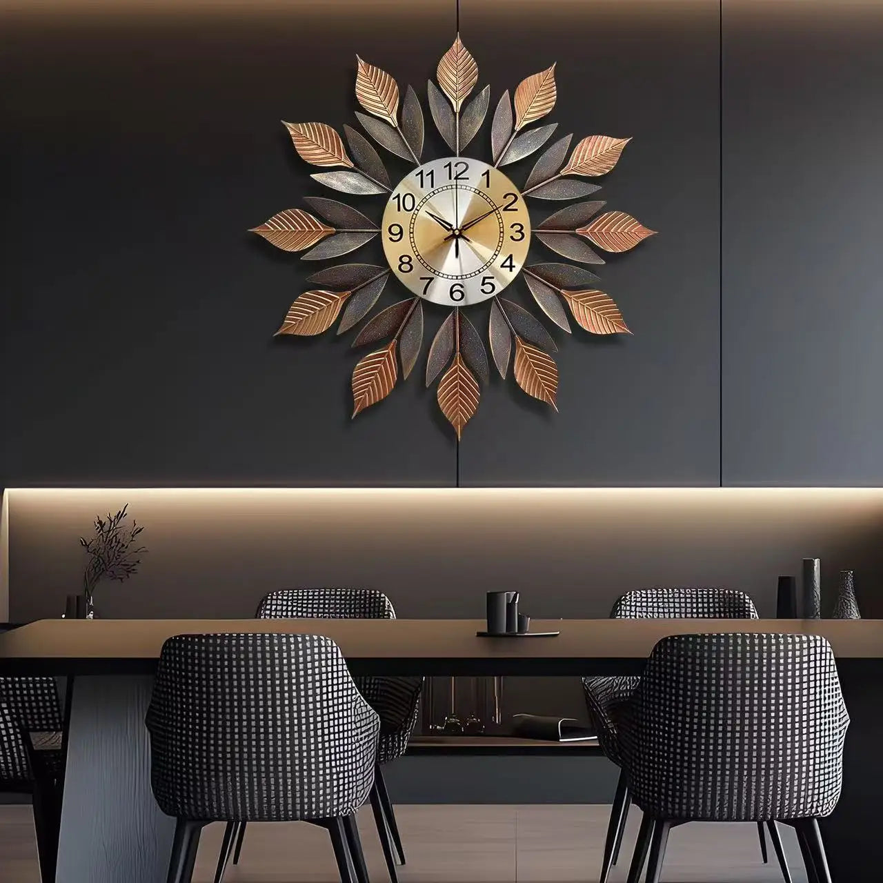 Living Room Wall-Mounted Clock: Stylish, Creative, and Modern Home Decoration Idea