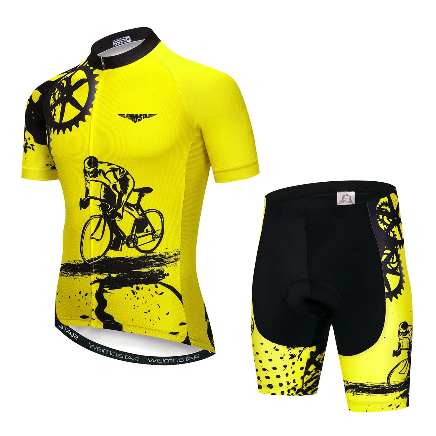 Men's Summer Cycling Jersey Set – Breathable Road & MTB Bike Wear
