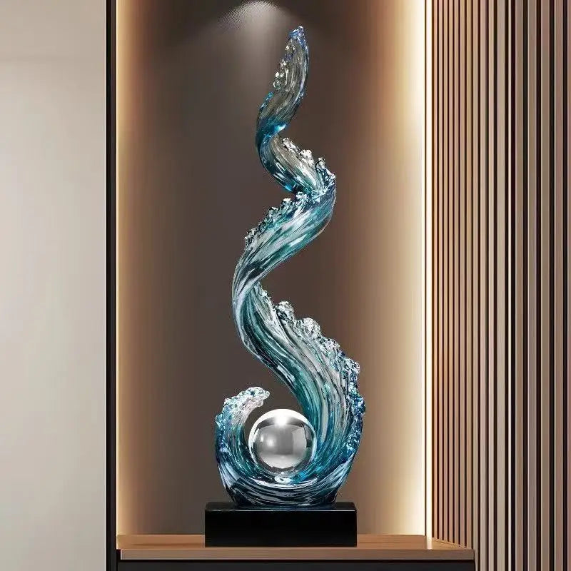 Light Luxury High-End Entrance Decor – Elegant Interior Decoration for Sophisticated Entrance Halls