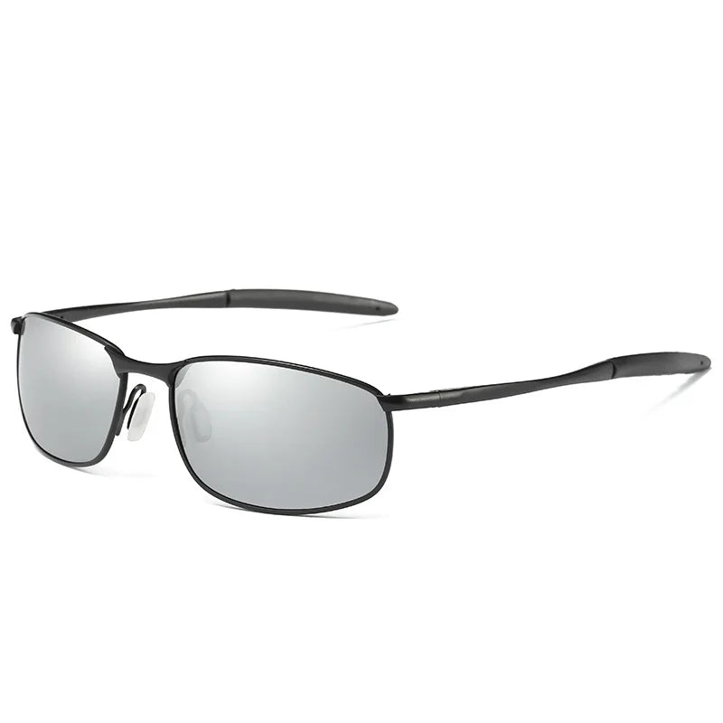 Men's Sports Polarized Sunglasses | UV Protection Blacked-Out Shades for Active Lifestyles Remus