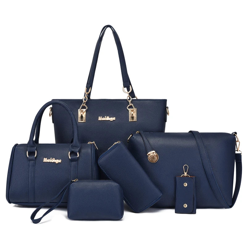 Women's Summer Handbags - 3-Piece Shoulder Bag Set | Stylish & Simple Ladies' Tote, Crossbody, and Purse Buyeon