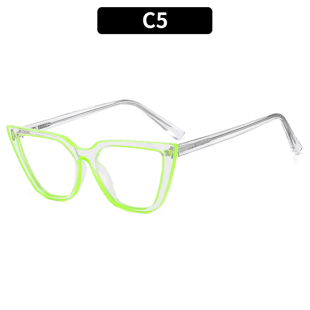 Stylish Cat Eye Blue Light Blocking Glasses for Women – High-Quality TR90 Computer Eyewear | Anti-Blue Light Frames Aira
