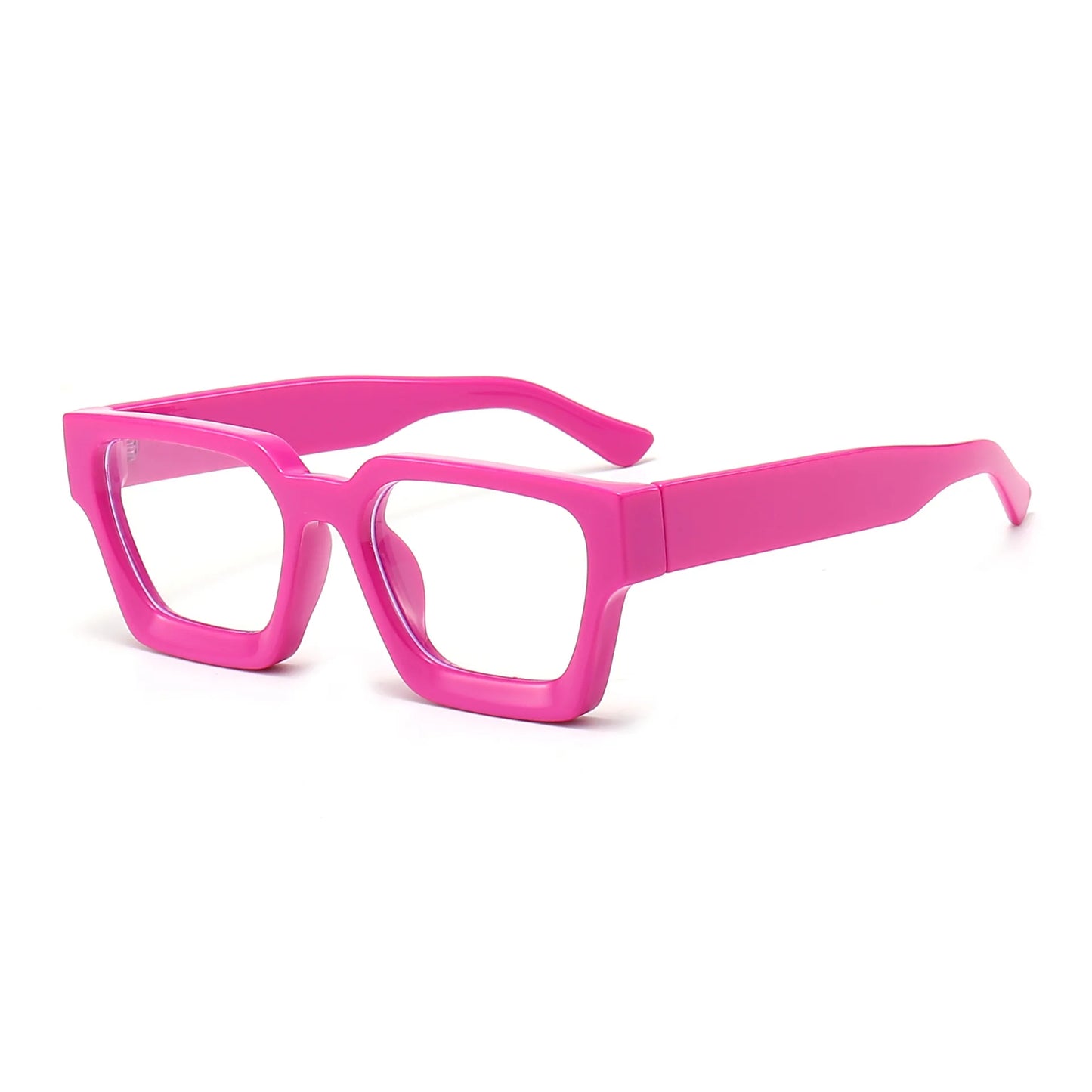 Square Frame Anti-Blue Light Glasses – Custom Logo Fashion Eyewear for Men & Women, Retro Trend Reese