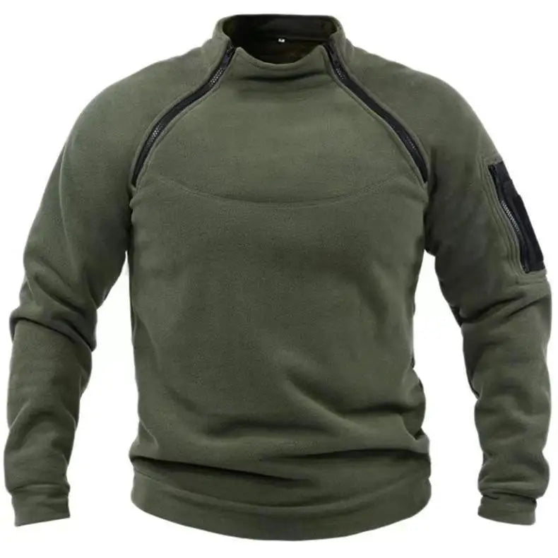 Men's Classic Winter Fleece Tops – Soft, Breathable Pajamas, Long Underwear, and Autumn Jumpers Benedict