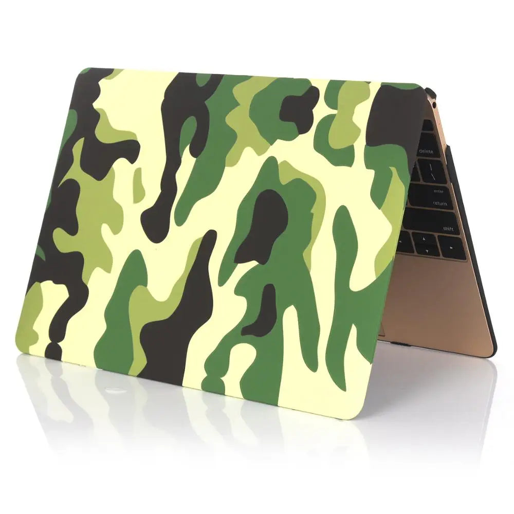 Camouflage Case for MacBook Air (11-15 Inch) – Protective Decal Pattern Laptop Cover