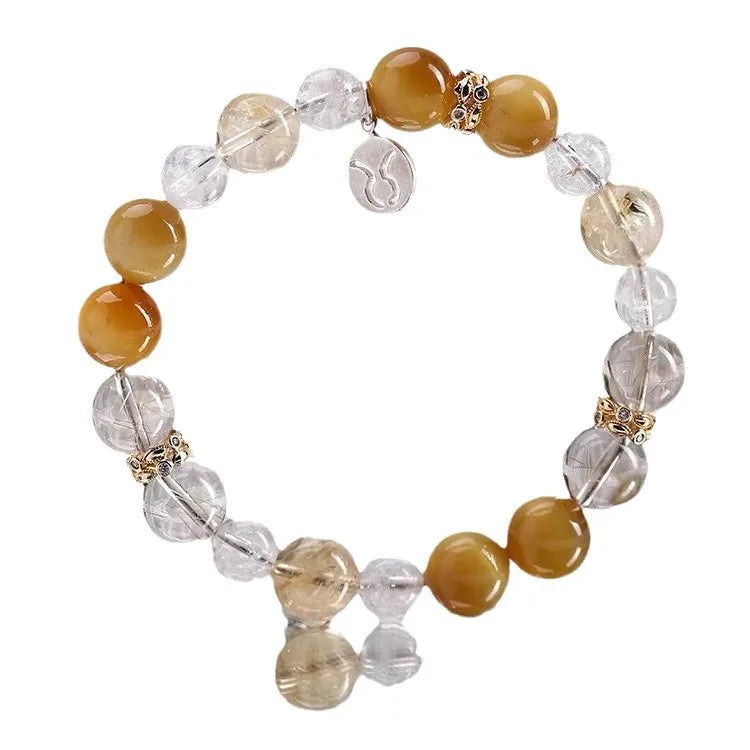 Natural Constellation Bracelet in S925 Sterling Silver – Elegant Minimalist Design, Perfect Gift for Men & Women