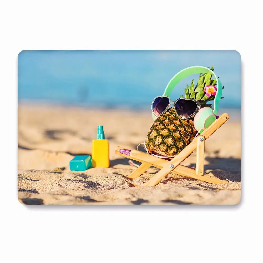 Custom Fruit Print MacBook Case – Hard Plastic Protective Cover for All MacBook Models