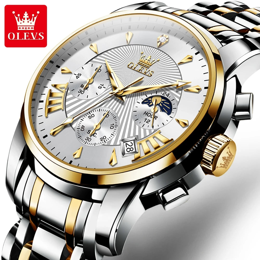 OLEVS 2892 Men's Sports Watch – Stylish Quartz Wristwatch