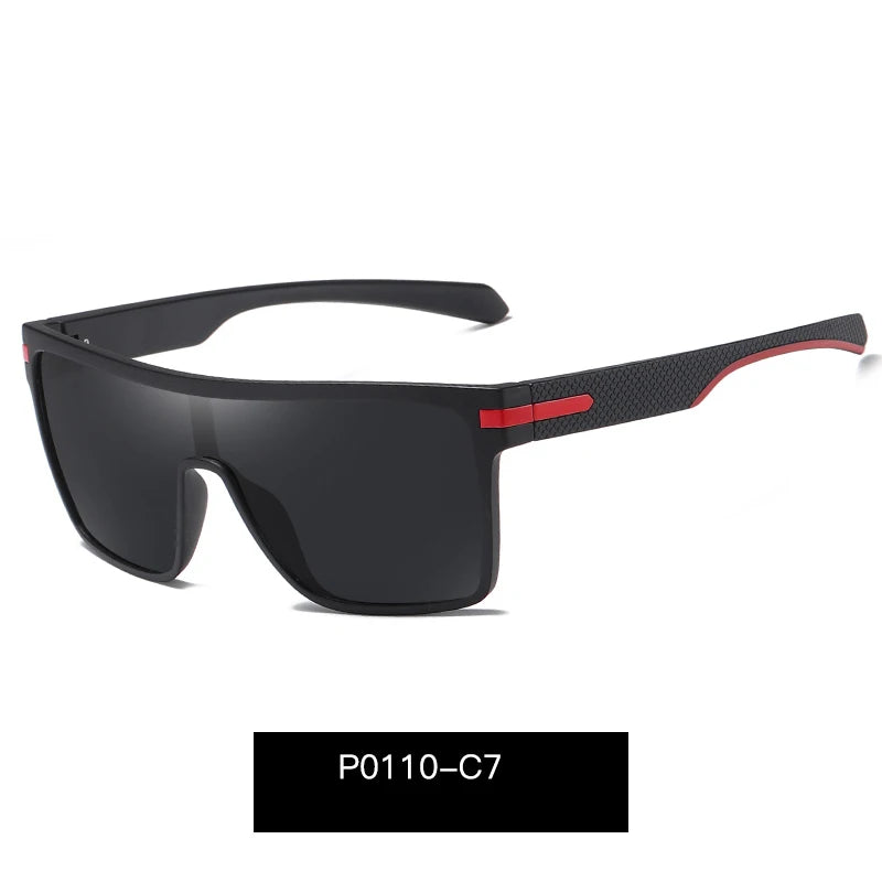 Men’s Large Frame Polarized Sport Sunglasses – UV Protection Shades for Outdoor Activities