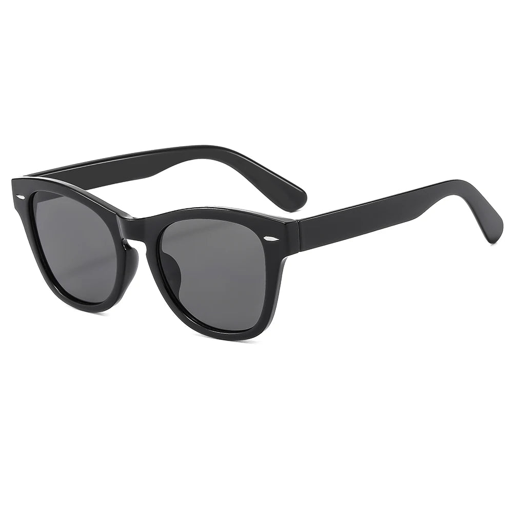 Squared Frame Ultra-violet proof Unisex Men Women Korean Style Driving UV400 Sunglasses