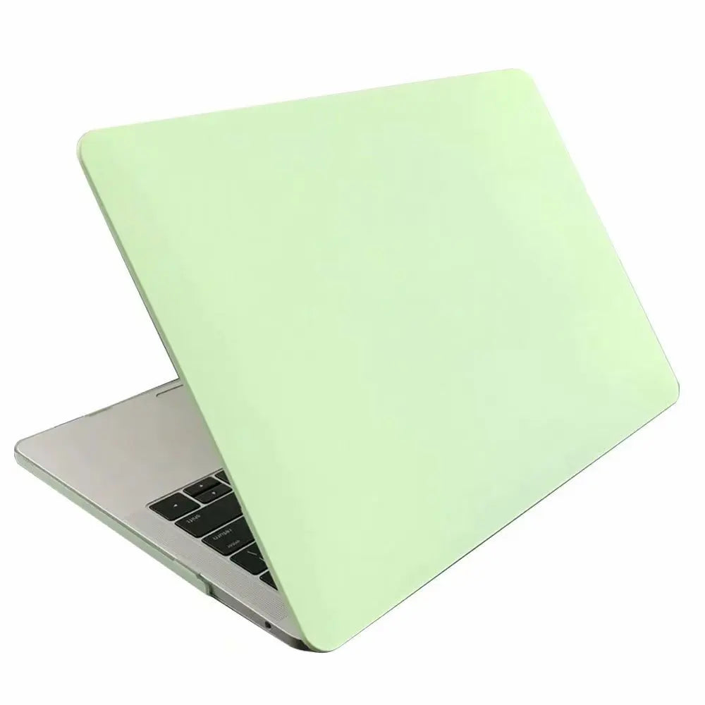 Hard Plastic Matte Cream Laptop Case for MacBook 14 Pro (A2442) & 16 Pro (A2485) – 2021 Models
