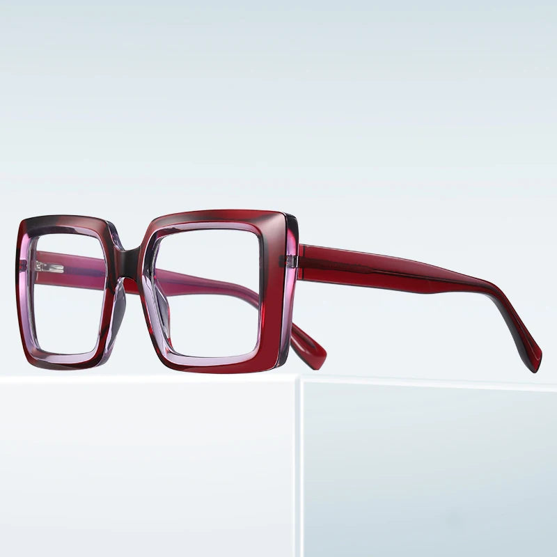 Stylish Women’s Oversized Square Blue Light Blocking Glasses Maui
