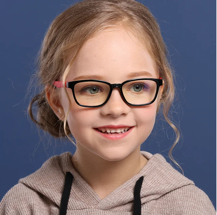 Blue Light Blocking Glasses for Kids – Comfortable Silica Gel Frames for Gadget and Screen Use Arden