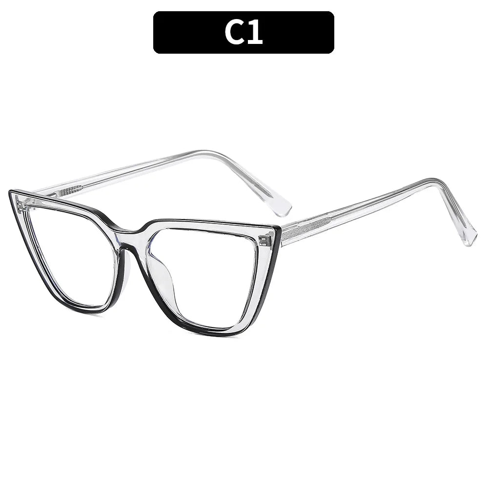 Stylish Cat Eye Blue Light Blocking Glasses for Women – High-Quality TR90 Computer Eyewear | Anti-Blue Light Frames Aira