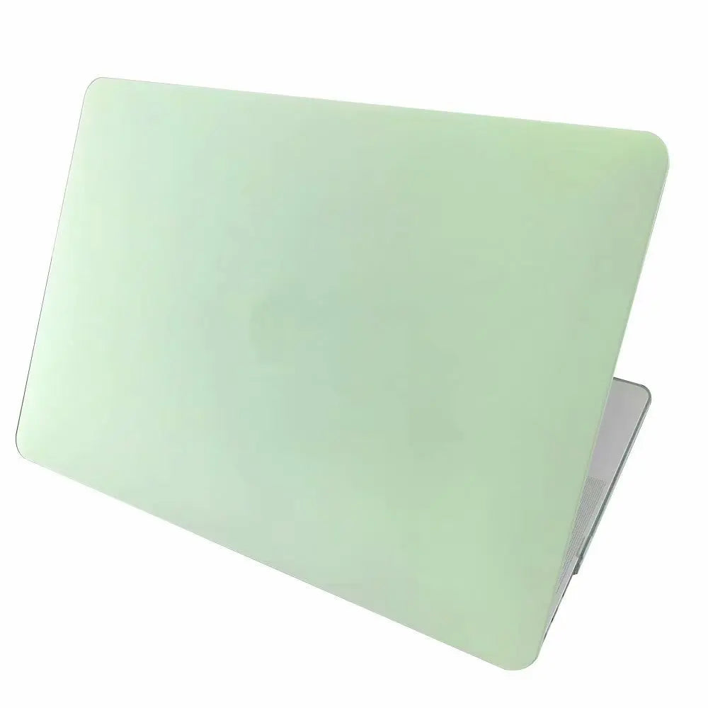 Hard Plastic Matte Cream Laptop Case for MacBook 14 Pro (A2442) & 16 Pro (A2485) – 2021 Models