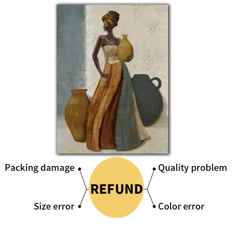 Classic Beauty Canvas Paintings – Custom Size Wall Art Prints