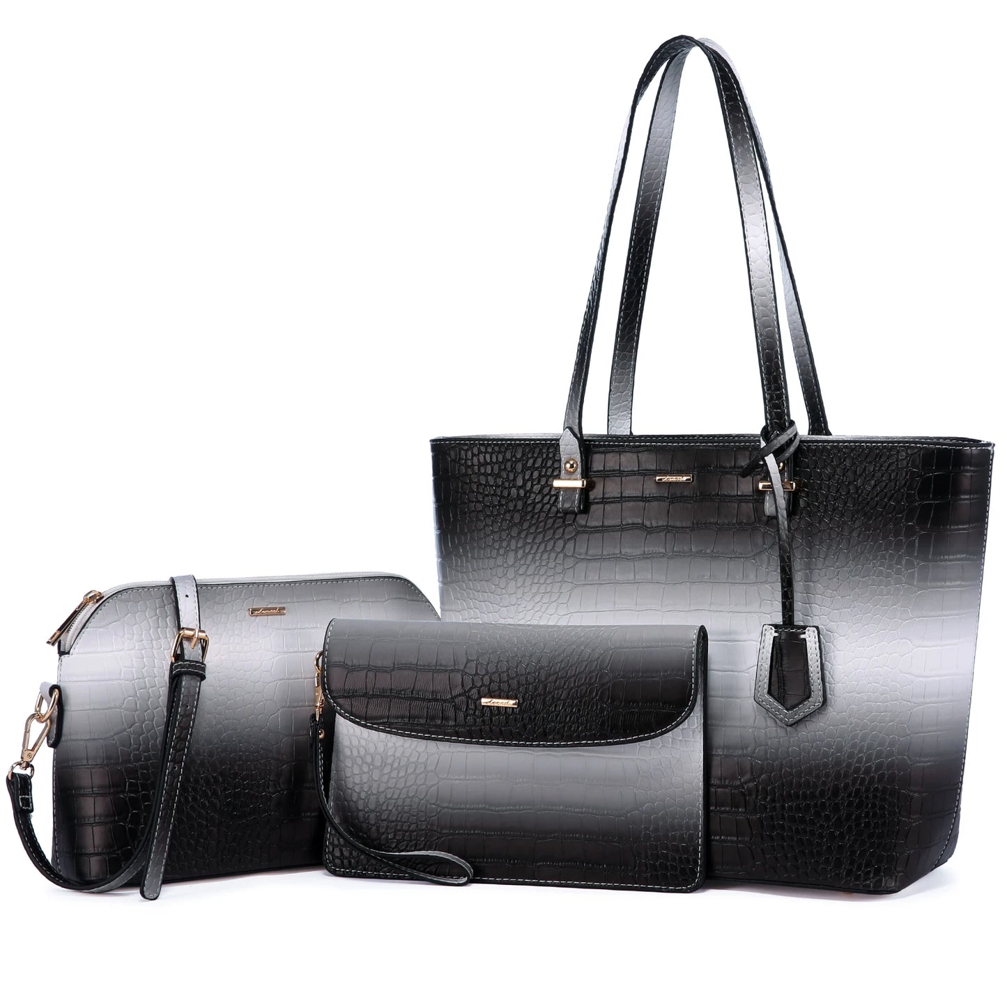 LOVEVOOK 2023 Designer Women’s Tote Bag Set – Fashion PU Leather Handbags, Luxury Crossbody Bags & Purses Marivic