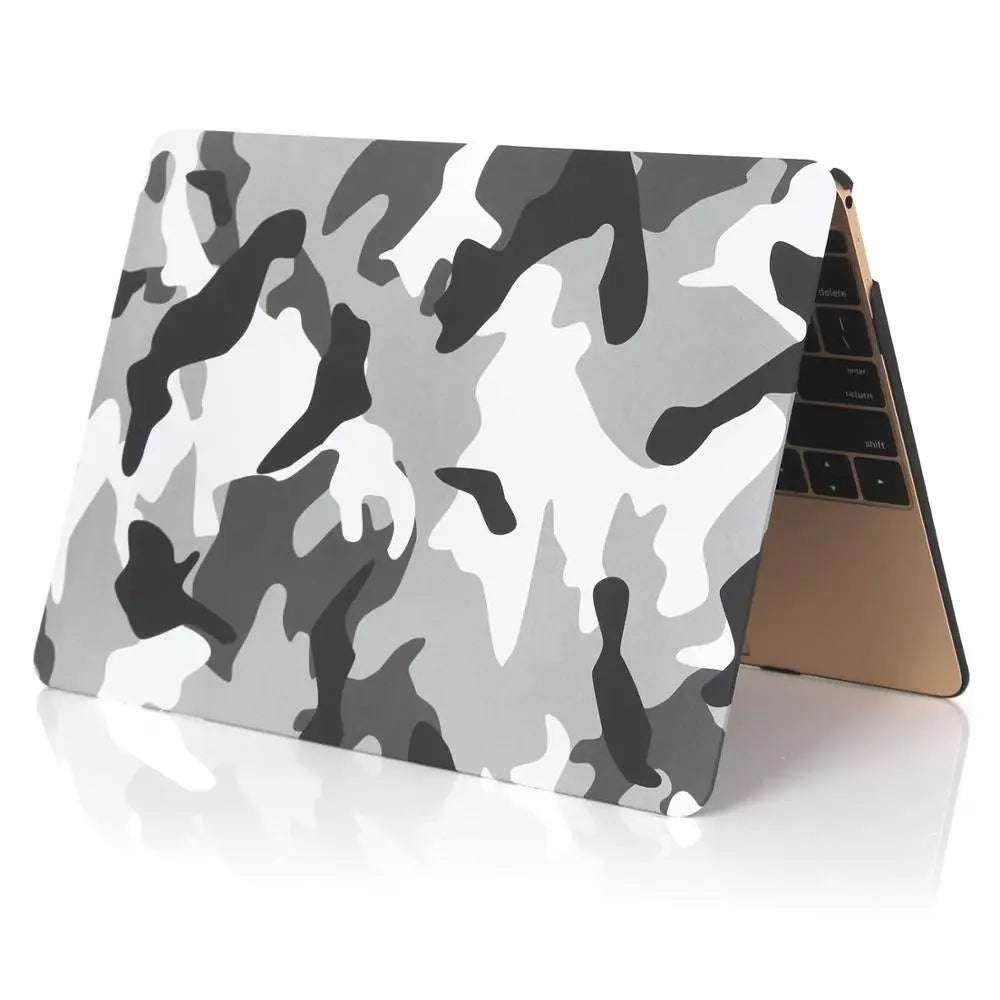 Camouflage Case for MacBook Air (11-15 Inch) – Protective Decal Pattern Laptop Cover