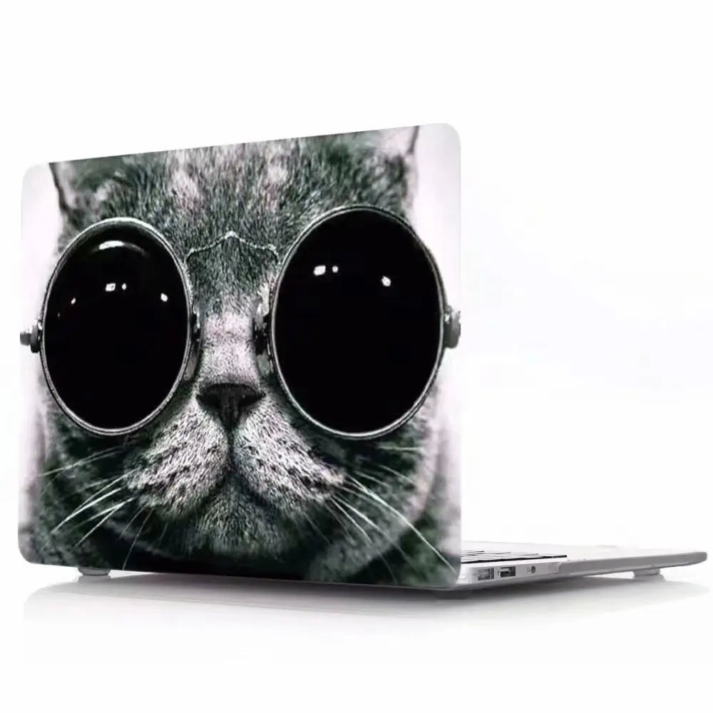 MacBook Pro Case – Stylish Hard Shell Laptop Cover with Cats Animal Design for MacBook 12-Inch