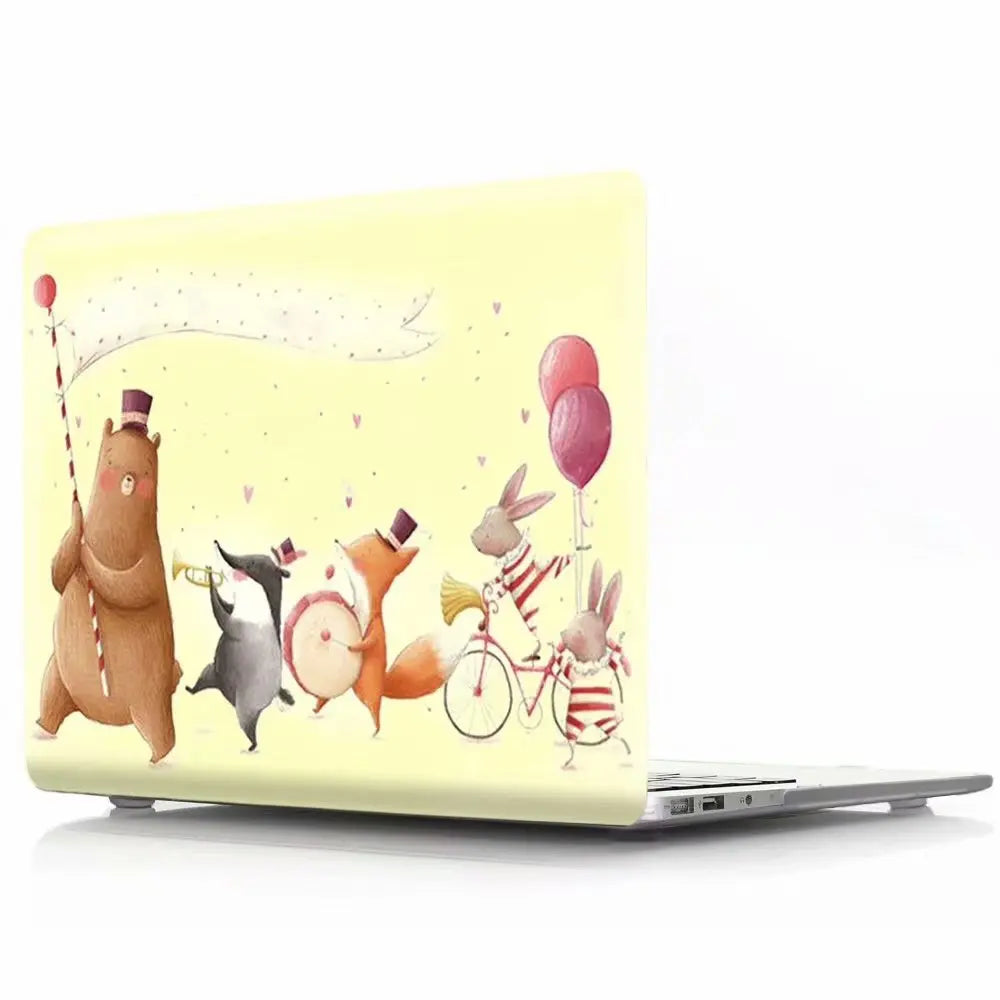 MacBook Pro Case – Stylish Hard Shell Laptop Cover with Cats Animal Design for MacBook 12-Inch