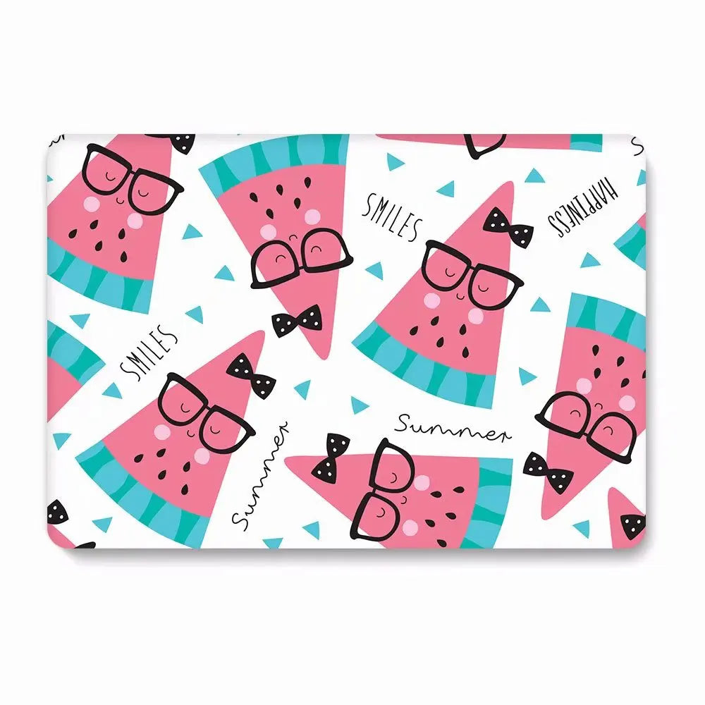 Custom Fruit Print MacBook Case – Hard Plastic Protective Cover for All MacBook Models