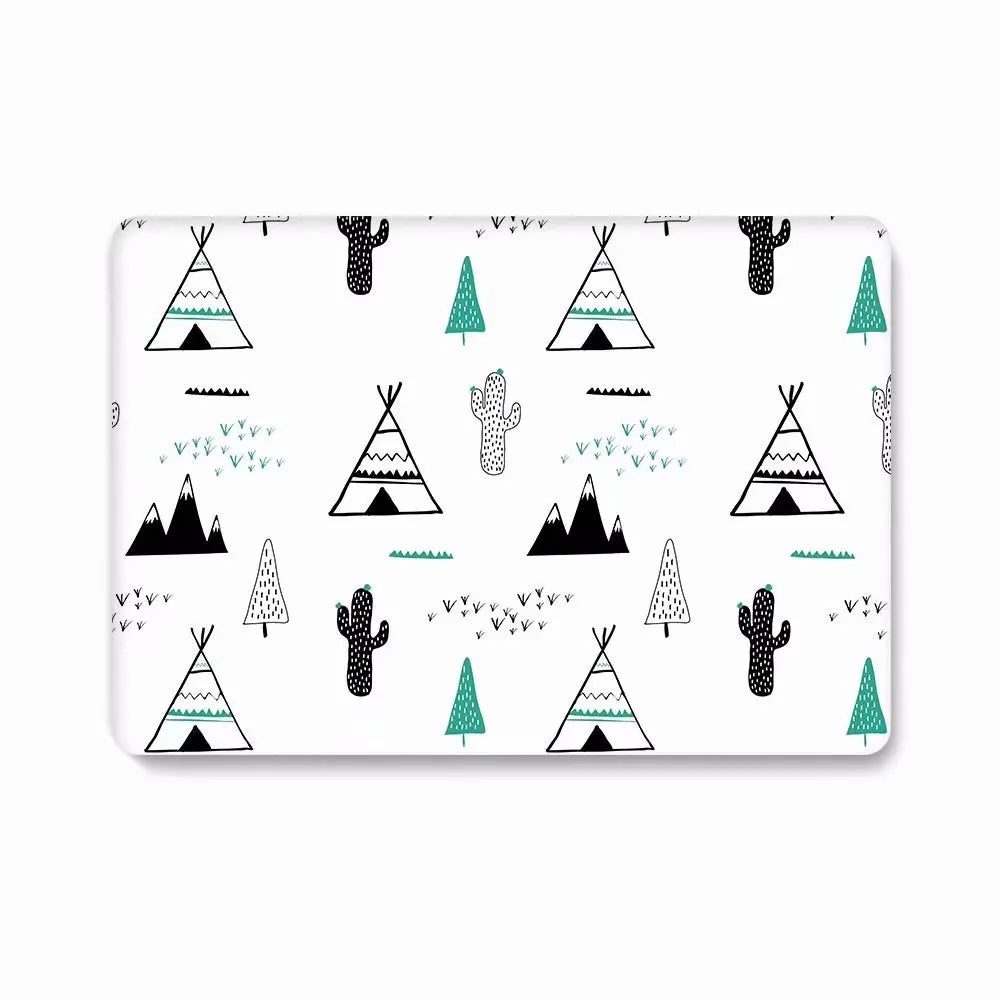 Custom Fruit Print MacBook Case – Hard Plastic Protective Cover for All MacBook Models