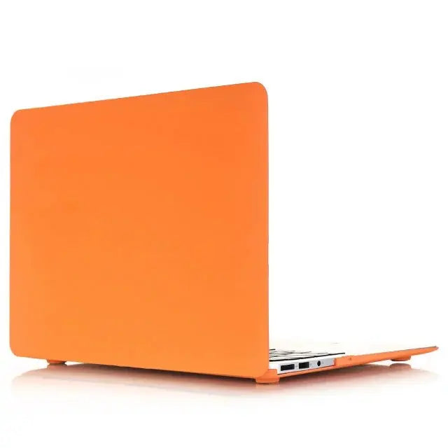 Hard Plastic Matte Cream Laptop Case for MacBook 14 Pro (A2442) & 16 Pro (A2485) – 2021 Models