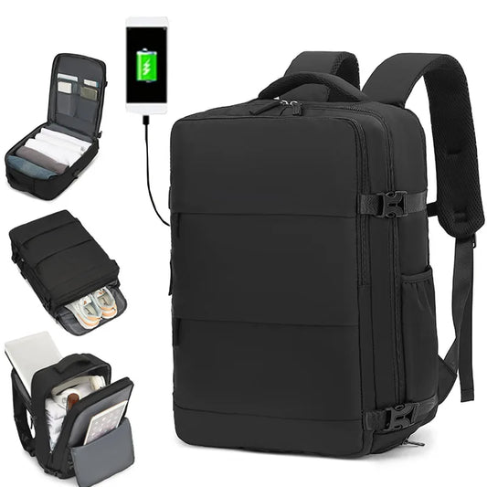 Travel Backpack with Shoe Compartment and Laptop Storage for Ultimate Convenience