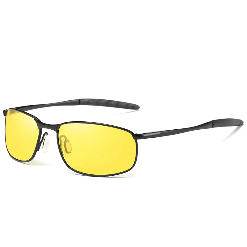 Men's Sports Polarized Sunglasses | UV Protection Blacked-Out Shades for Active Lifestyles Remus