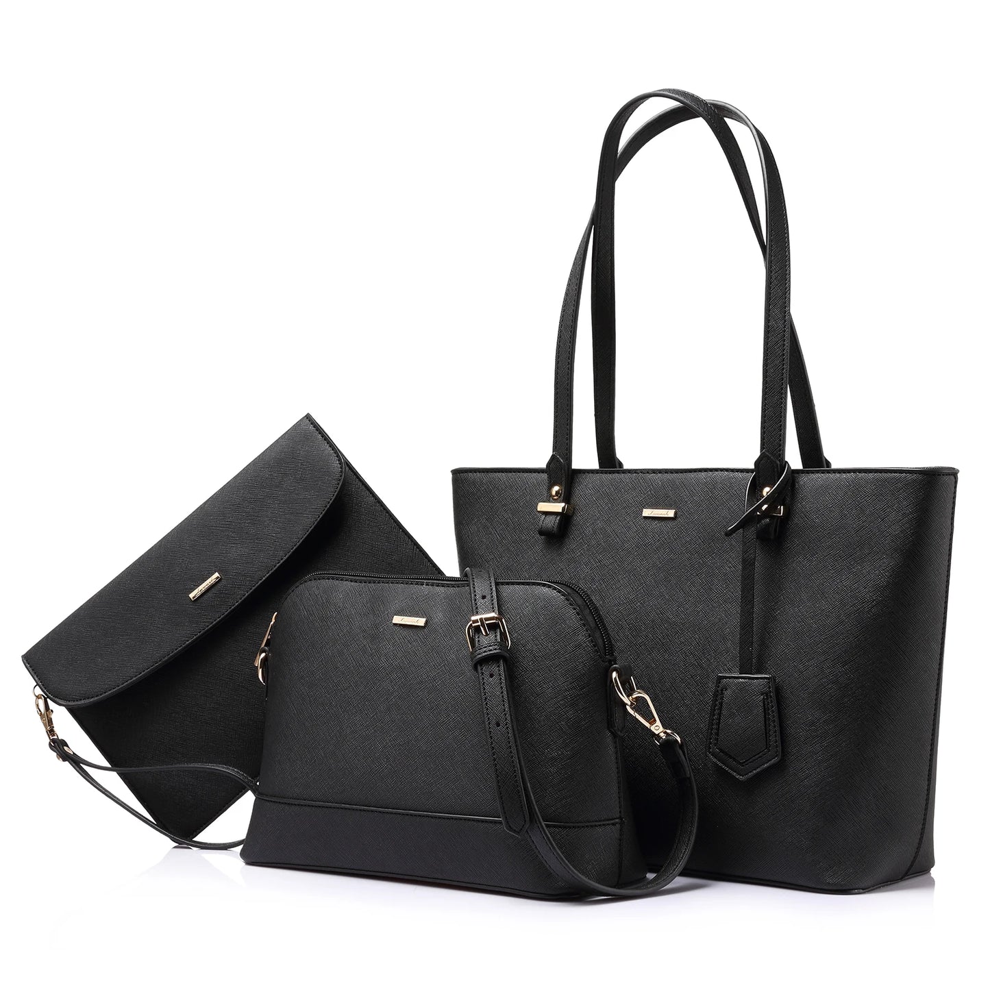 LOVEVOOK 2023 Designer Women’s Tote Bag Set – Fashion PU Leather Handbags, Luxury Crossbody Bags & Purses Marivic