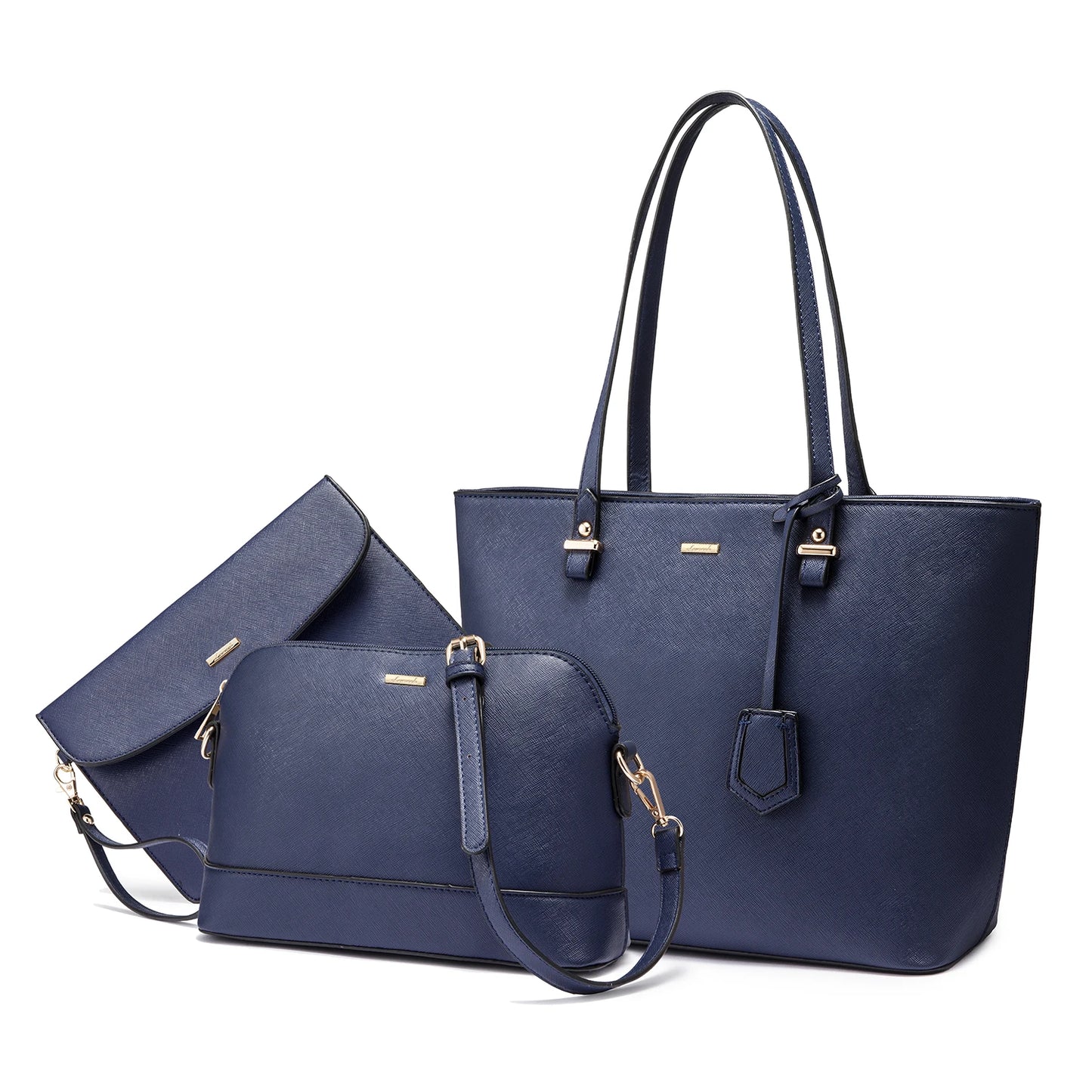 LOVEVOOK 2023 Designer Women’s Tote Bag Set – Fashion PU Leather Handbags, Luxury Crossbody Bags & Purses Marivic