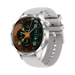 Watch5 PRO GPS Smartwatch for Men – AMOLED HD Display, Bluetooth Calling, Heart Rate Monitor, Waterproof Sports Smart Watch with Compass & NFC (Android Compatible) Draykon