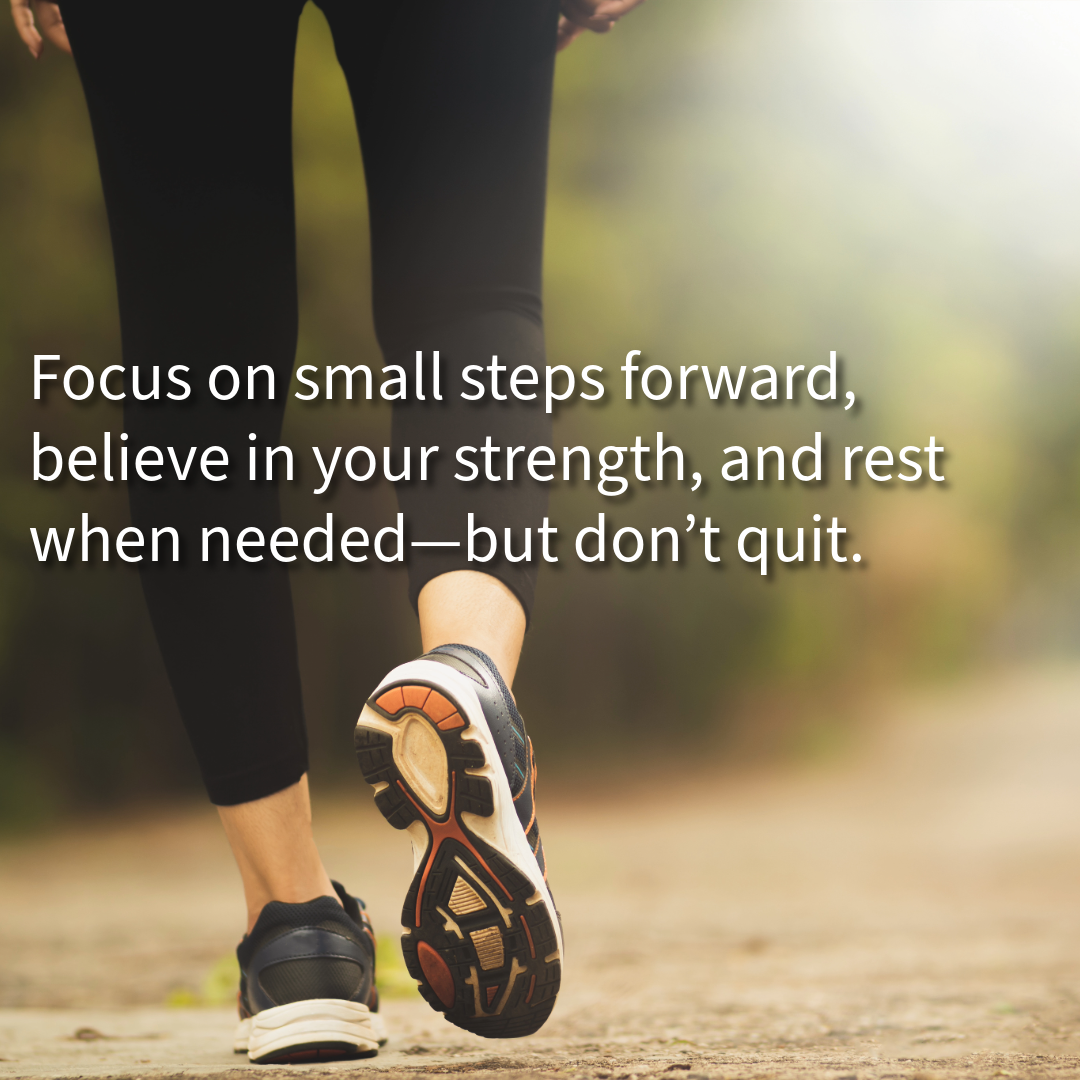 Keep Going: Finding Strength in the Midst of Pain