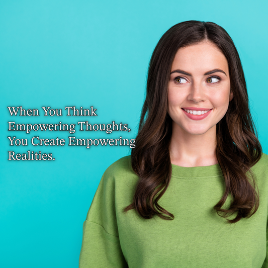 Think Empowering Thoughts: The Art of Letting Go, Believing, and Receiving Through Gratitude