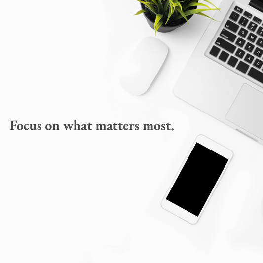 How to Focus on the Task at Hand: Prioritize Better and Eliminate Distractions