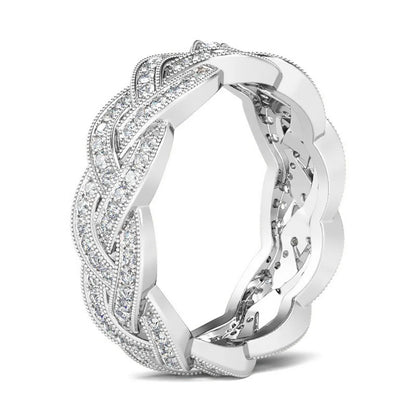 Luxury Moissanite Diamond Ring in 925 Sterling Silver – Unisex Hip Hop Statement Ring for Men & Women Lex