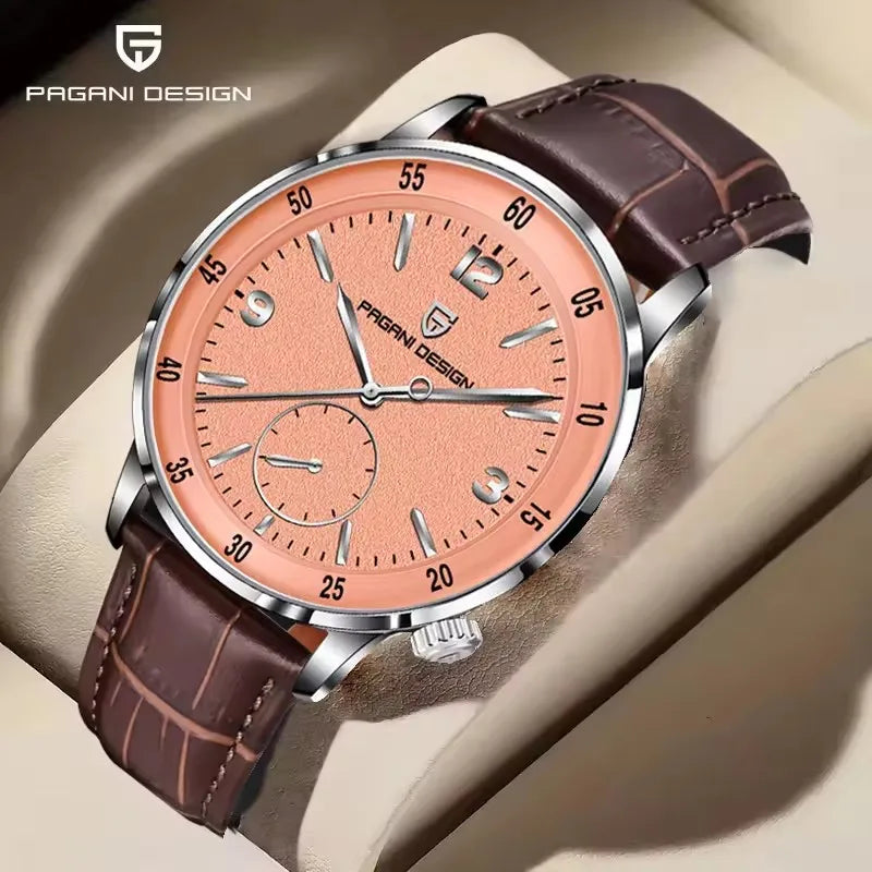 Pagani Design 1790 Automatic Mechanical Men's Watch – Luxury Chronograph, Sapphire Crystal, 100M Waterproof