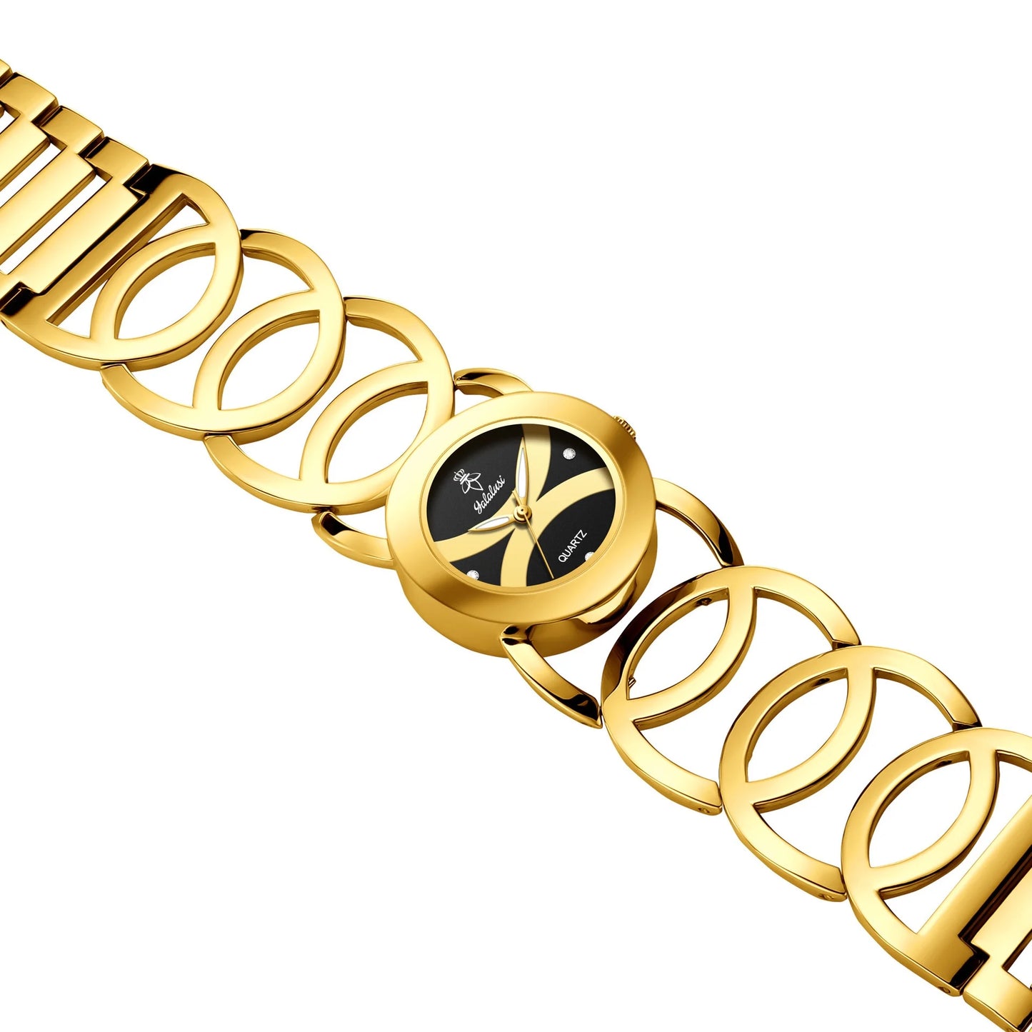 Orimart Women’s Sport Luxury Quartz Watch 30mm – Slim Acrylic Case, Pointer Dial, Alloy Band, 10M Water Resistant Faelina