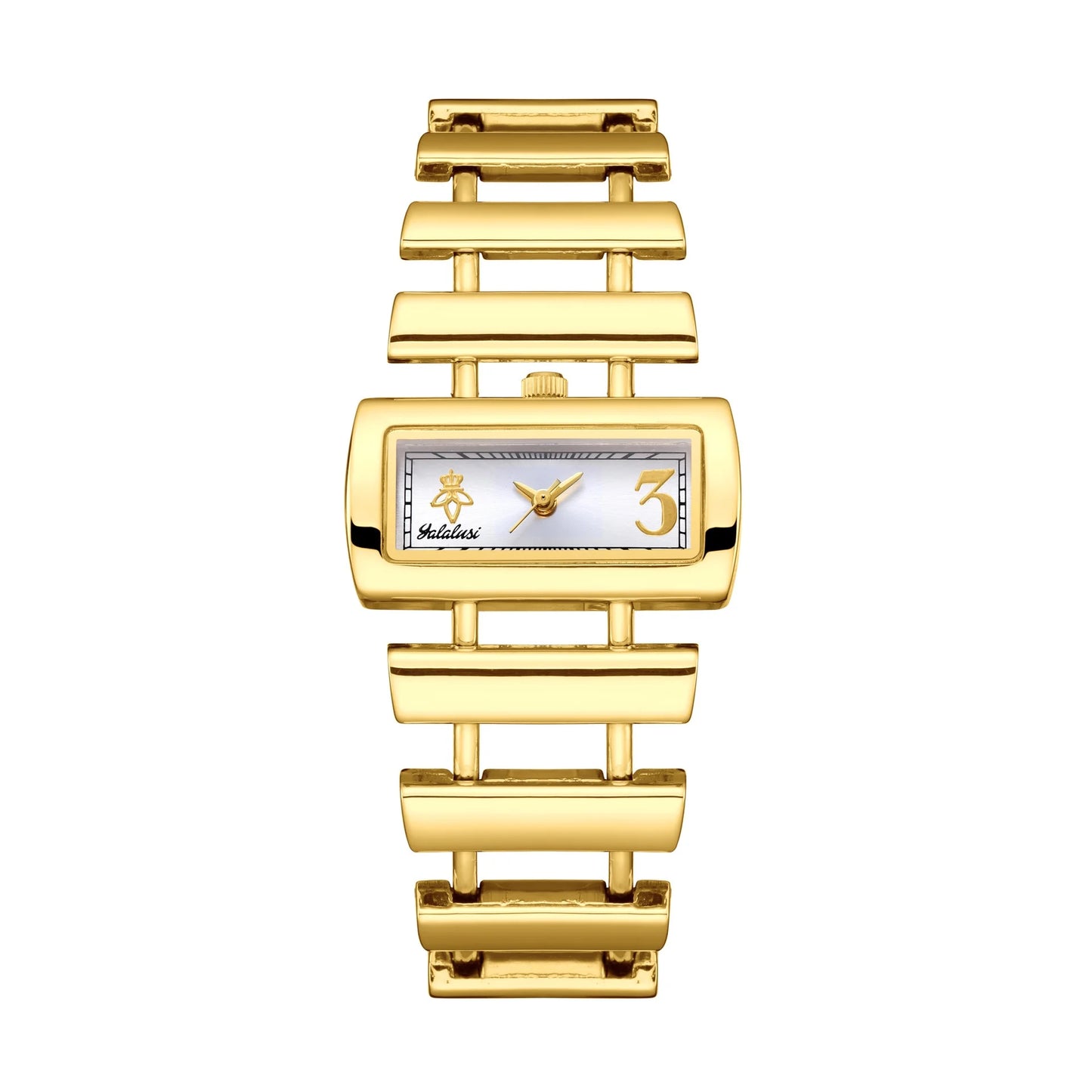 Women’s 34mm Square Quartz Watch – Minimalist Alloy Case, Mineral Glass Dial, 10M Water Resistant, Elegant Daily Wear Francine